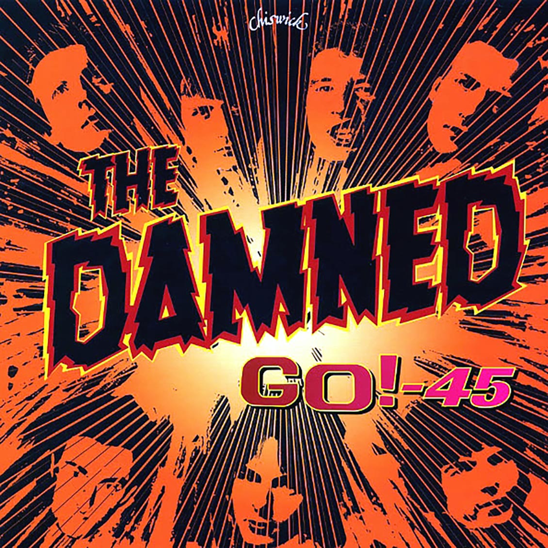 The Damned - Go!-45 (180g) vinyl LP front cover