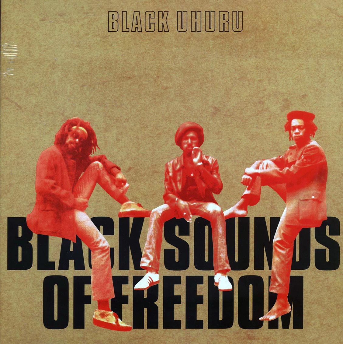 Black Uhuru - Black Sounds Of Freedom vinyl LP front cover