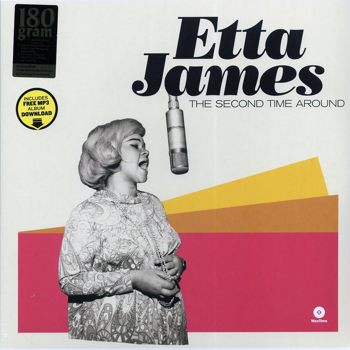 Etta James - The Second Time Around (incl. mp3) (180g) vinyl LP front cover