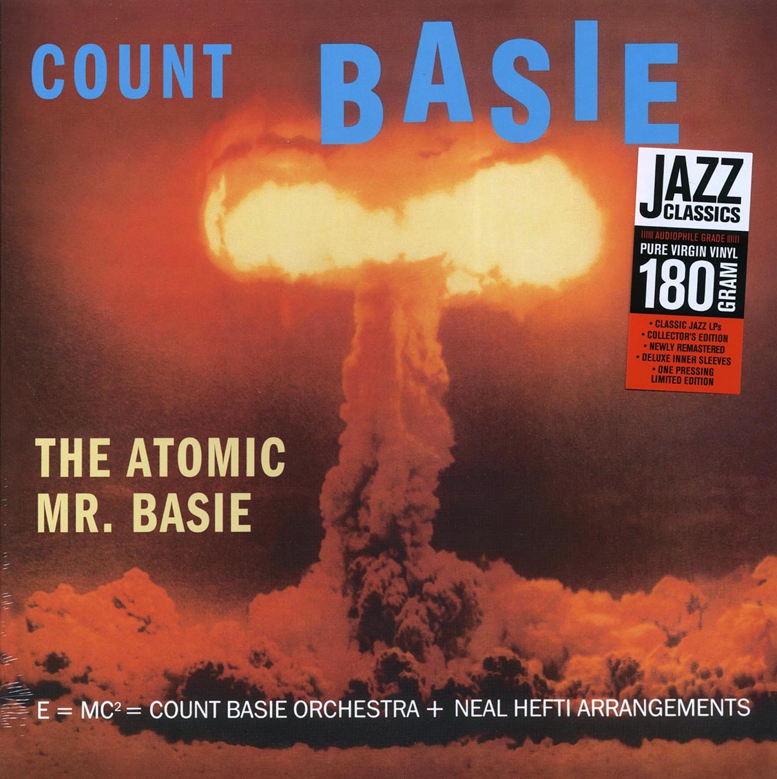 Count Basie - The Atomic Mr. Basie (ltd. ed.) (180g) (remastered) vinyl LP front cover