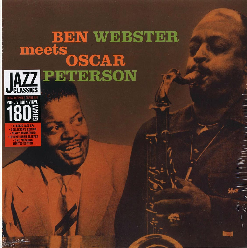Ben Webster, Oscar Peterson - Ben Webster Meets Oscar Peterson (ltd. ed.) (180g) (remastered) vinyl LP front cover