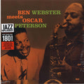 Ben Webster, Oscar Peterson - Ben Webster Meets Oscar Peterson (ltd. ed.) (180g) (remastered) vinyl LP front cover