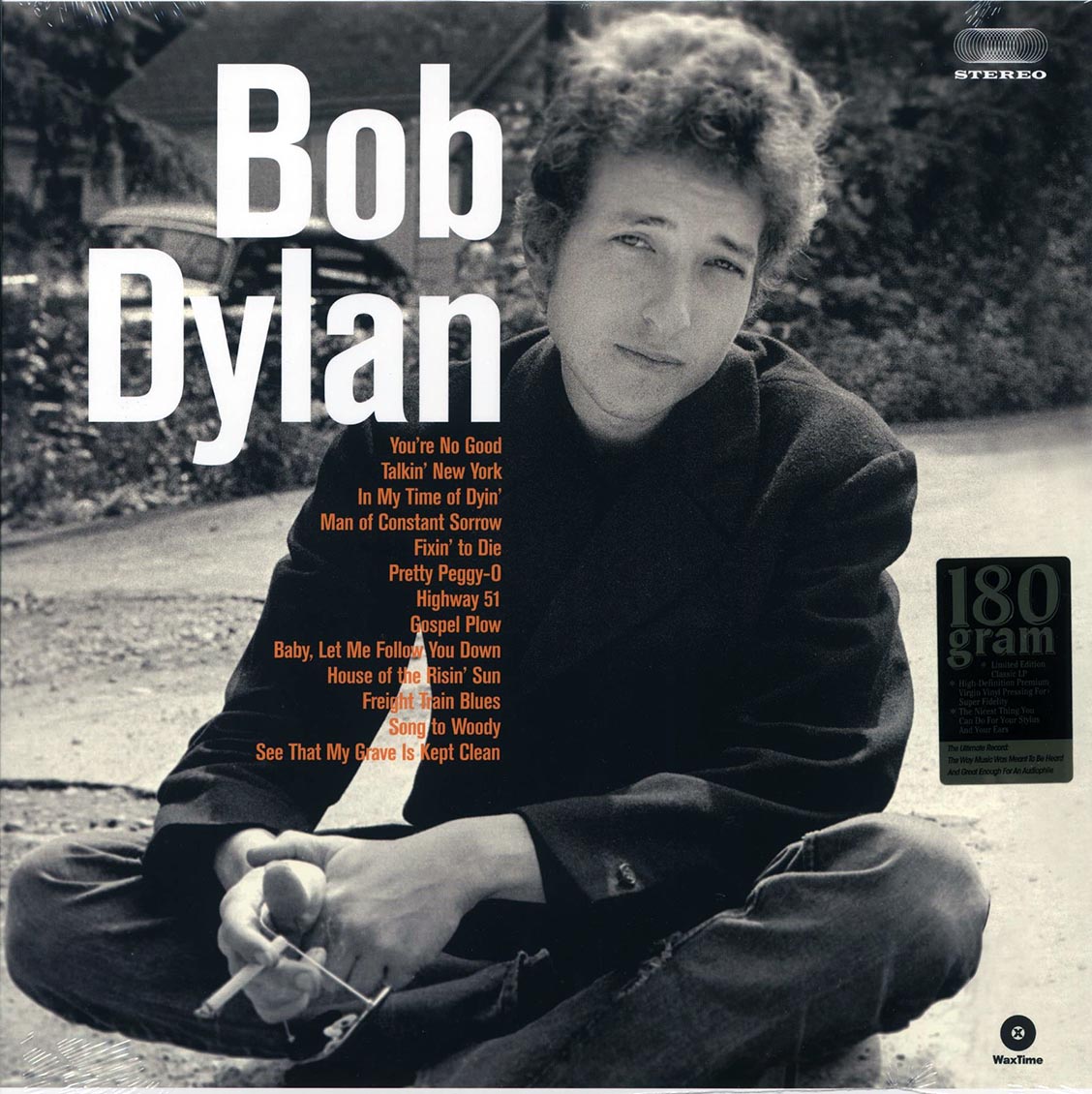 Bob Dylan - Bob Dylan (ltd. ed.) (180g) vinyl LP front cover