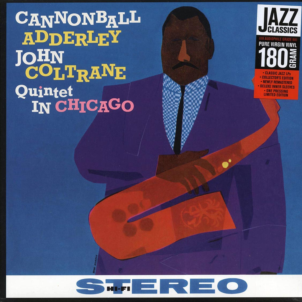 Cannonball Adderley & John Coltrane Quintet - In Chicago (ltd. ed.) (180g) (remastered) vinyl LP front cover