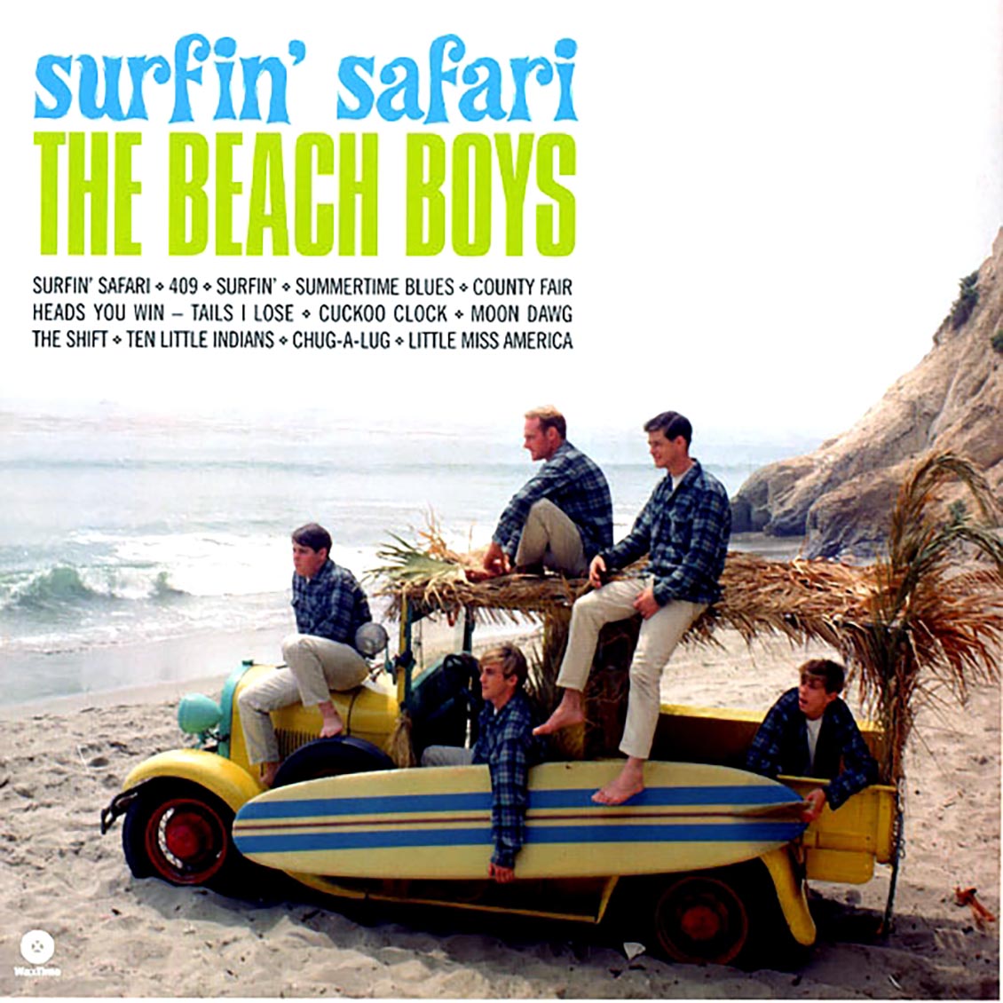 The Beach Boys - Surfin' Safari (ltd. ed.) (180g) vinyl LP front cover