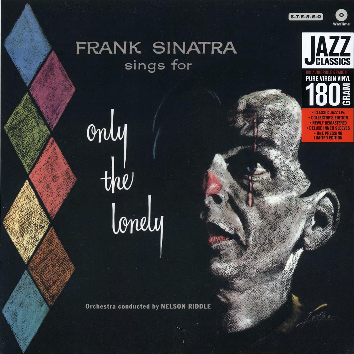 Frank Sinatra - Only The Lonely (+bonus track) (ltd. ed.) (180g) (remastered) vinyl LP front cover