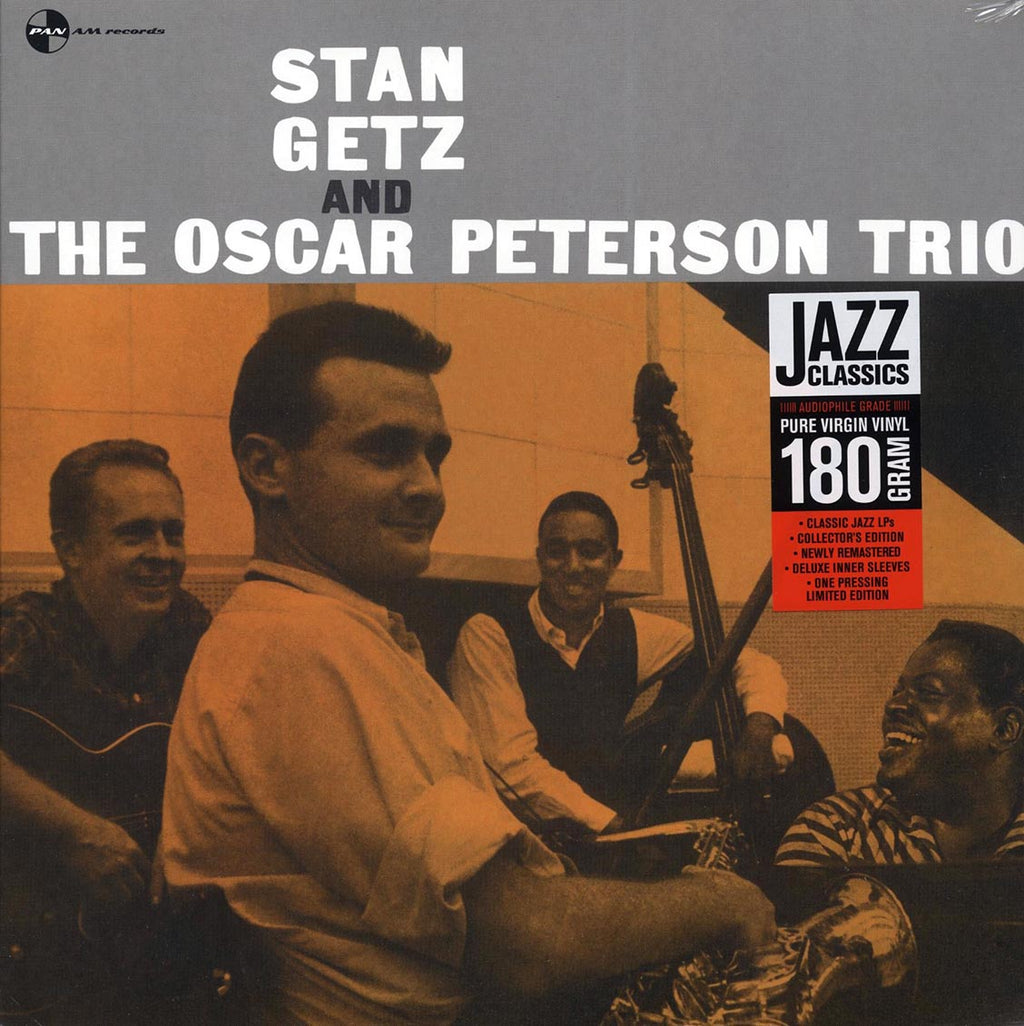 Stan Getz & Oscar Peterson Trio - Stan Getz & Oscar Peterson Trio (ltd. ed.) (180g) vinyl LP front cover