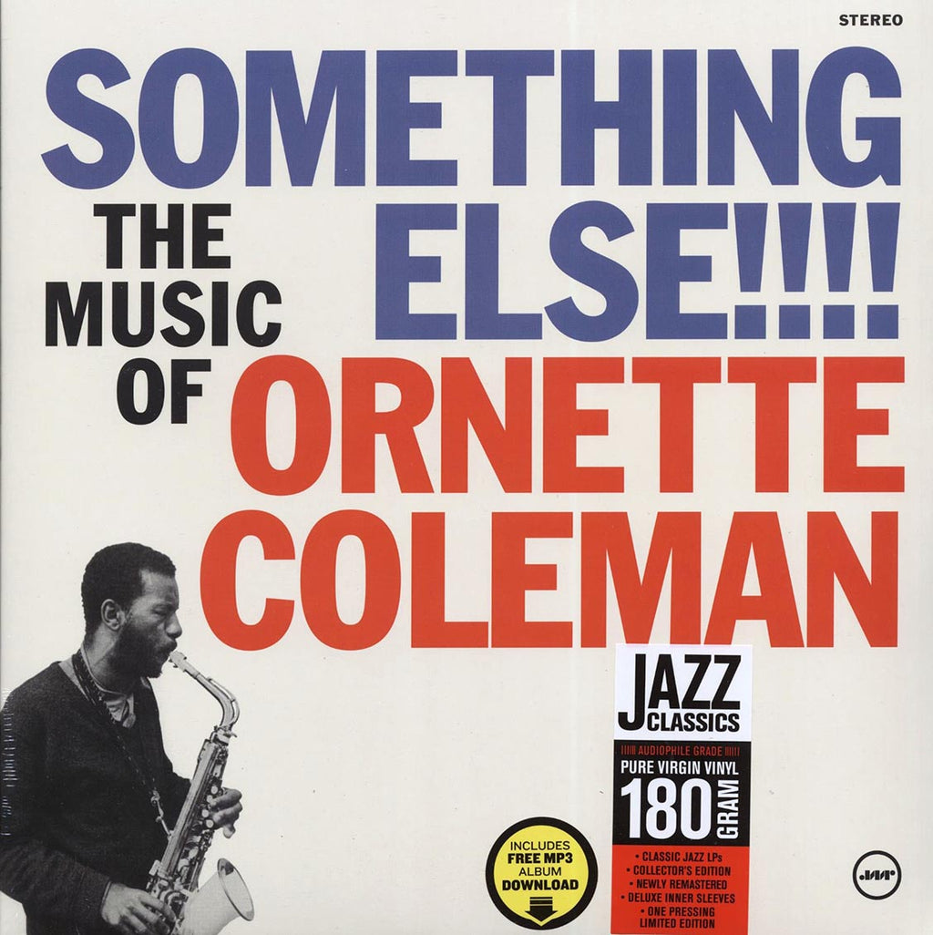 Ornette Coleman - Something Else!!! The Music Of Ornette Coleman (ltd. ed.) (180g) vinyl LP front cover