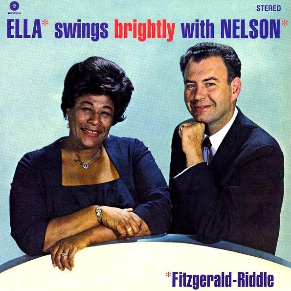 Ella Fitzgerald Ella Swings Brightly with Nelson 180 gram LP front cover