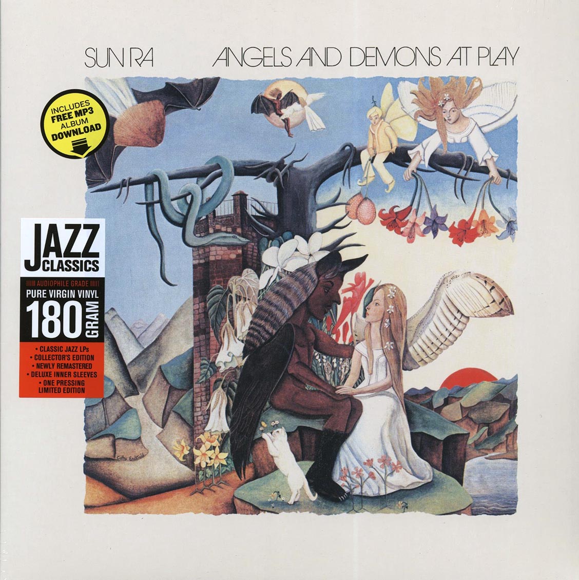 Sun Ra - Angels And Demons At Play (+bonus track) (ltd. ed.) (180g) vinyl LP front cover