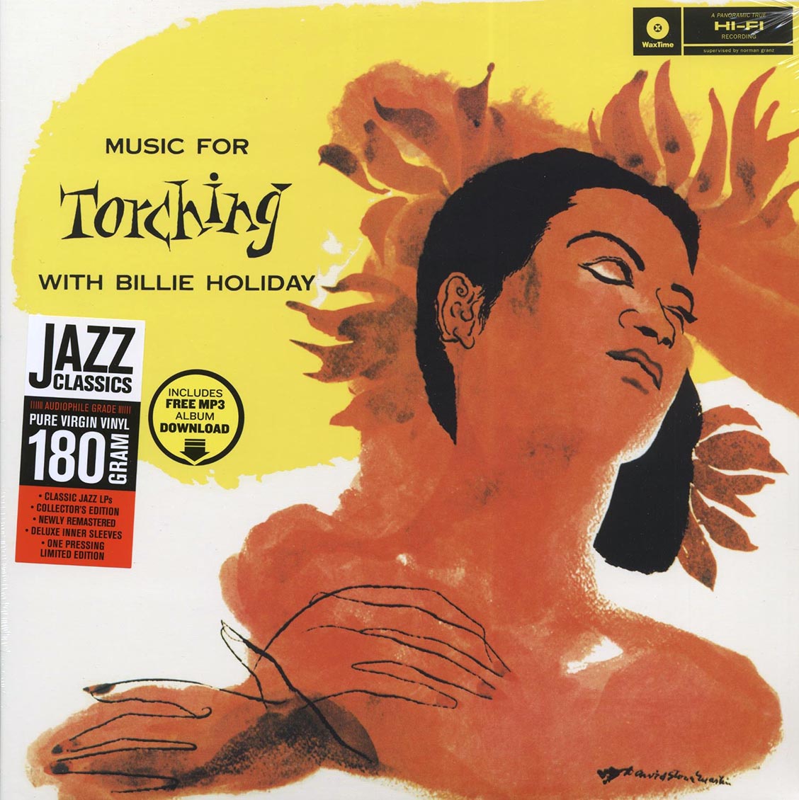 Billie Holiday - Music For Torching (ltd. ed.) (180g) (remastered) vinyl LP front cover