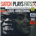 Louis Armstrong - Satch Plays Fats: A Tribute To Fats Waller (+3 bonus tracks) (ltd. ed.) (180g) vinyl LP front cover