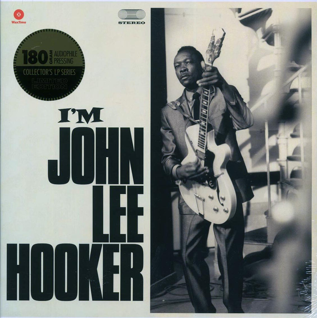 John Lee Hooker - I'm John Lee Hooker (+4 bonus tracks) (ltd. ed.) (180g) vinyl LP front cover