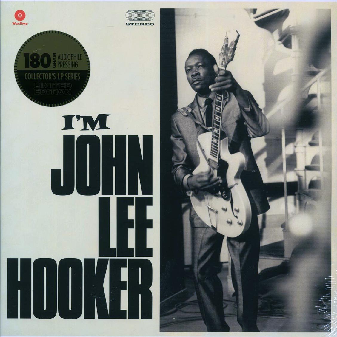 John Lee Hooker - I'm John Lee Hooker (+4 bonus tracks) (ltd. ed.) (180g) vinyl LP front cover