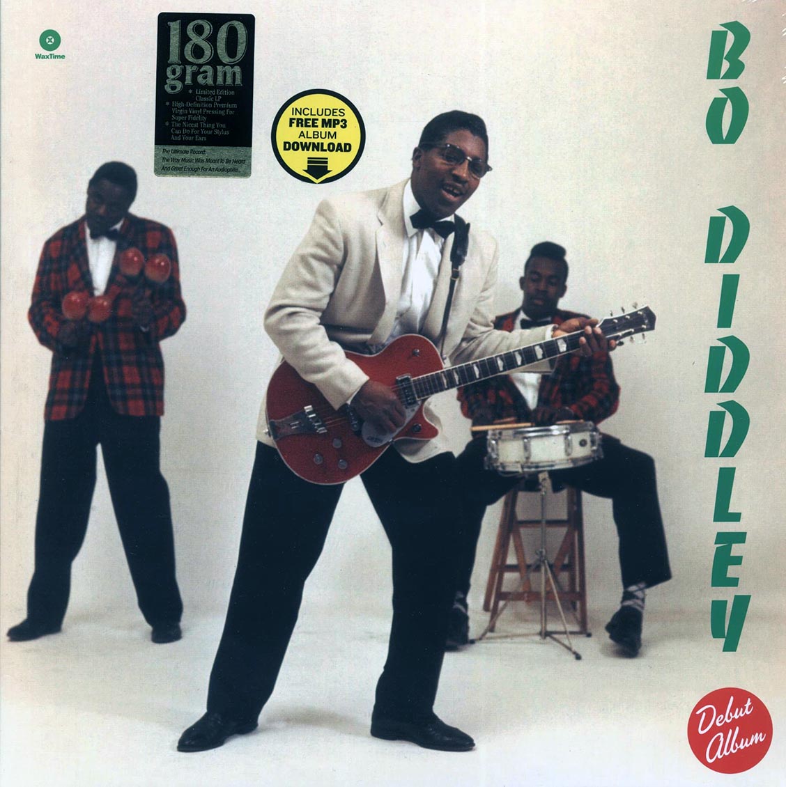 Bo Diddley - Bo Diddley (ltd. ed.) (180g) vinyl LP front cover