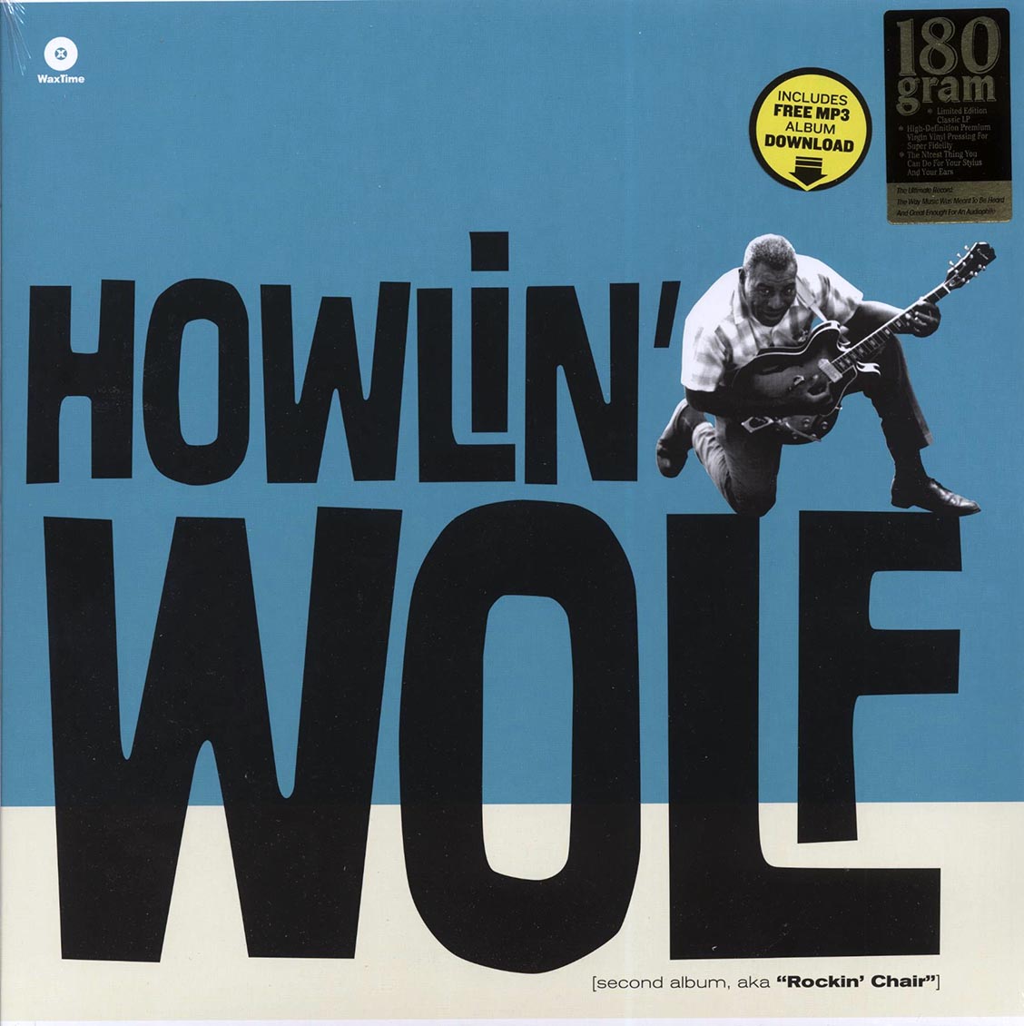 Howlin' Wolf - Holwin' Wolf (Rockin' Chair) (+2 bonus tracks) (ltd. ed.) (180g) vinyl LP front cover