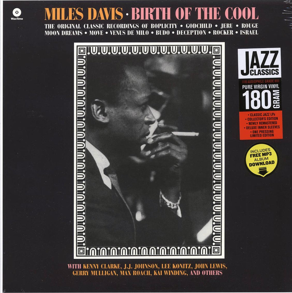 Miles Davis - Birth Of The Cool (ltd. ed.) (180g) (remastered) vinyl LP front cover