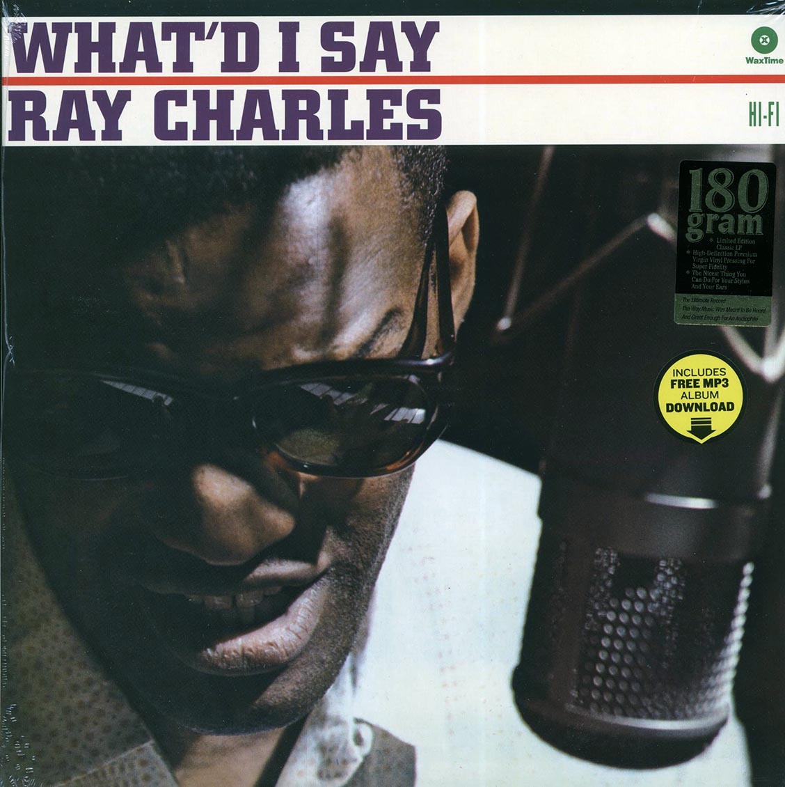 Ray Charles - What'd I Say (ltd. ed.) (180g) vinyl LP front cover