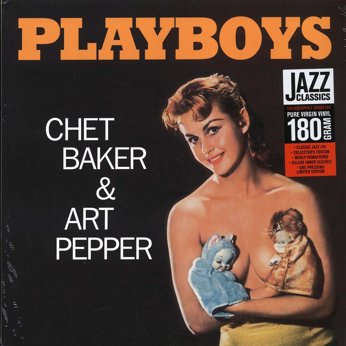 Chet Baker, Art Pepper - Playboys (ltd. ed.) (180g) (remastered) vinyl LP front cover