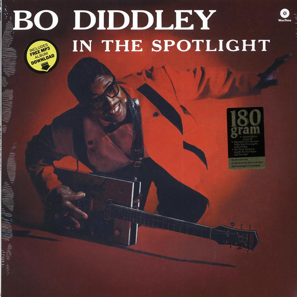 Bo Diddley - In The Spotlight (+2 bonus tracks) (180g) vinyl LP front cover