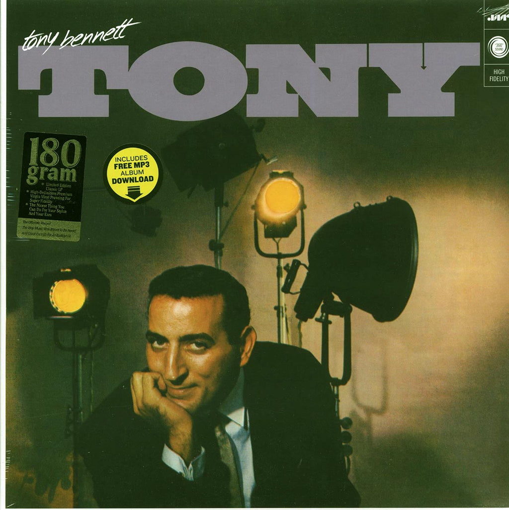 Tony Bennett - Tony (+bonus track) (ltd. ed.) (180g) vinyl LP front cover