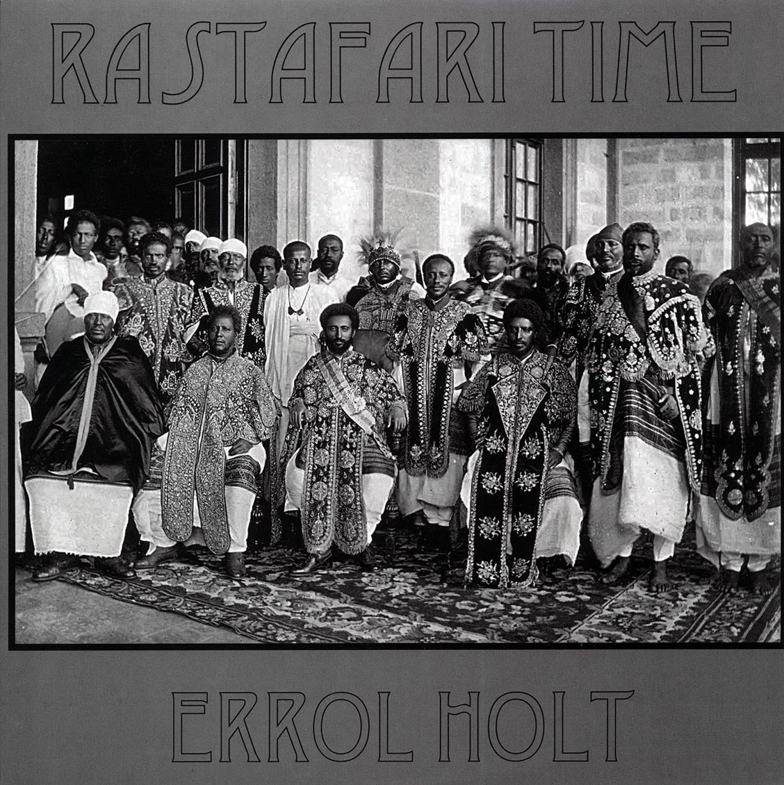 Errol Flabba Holt - Rastafari Time vinyl LP front cover
