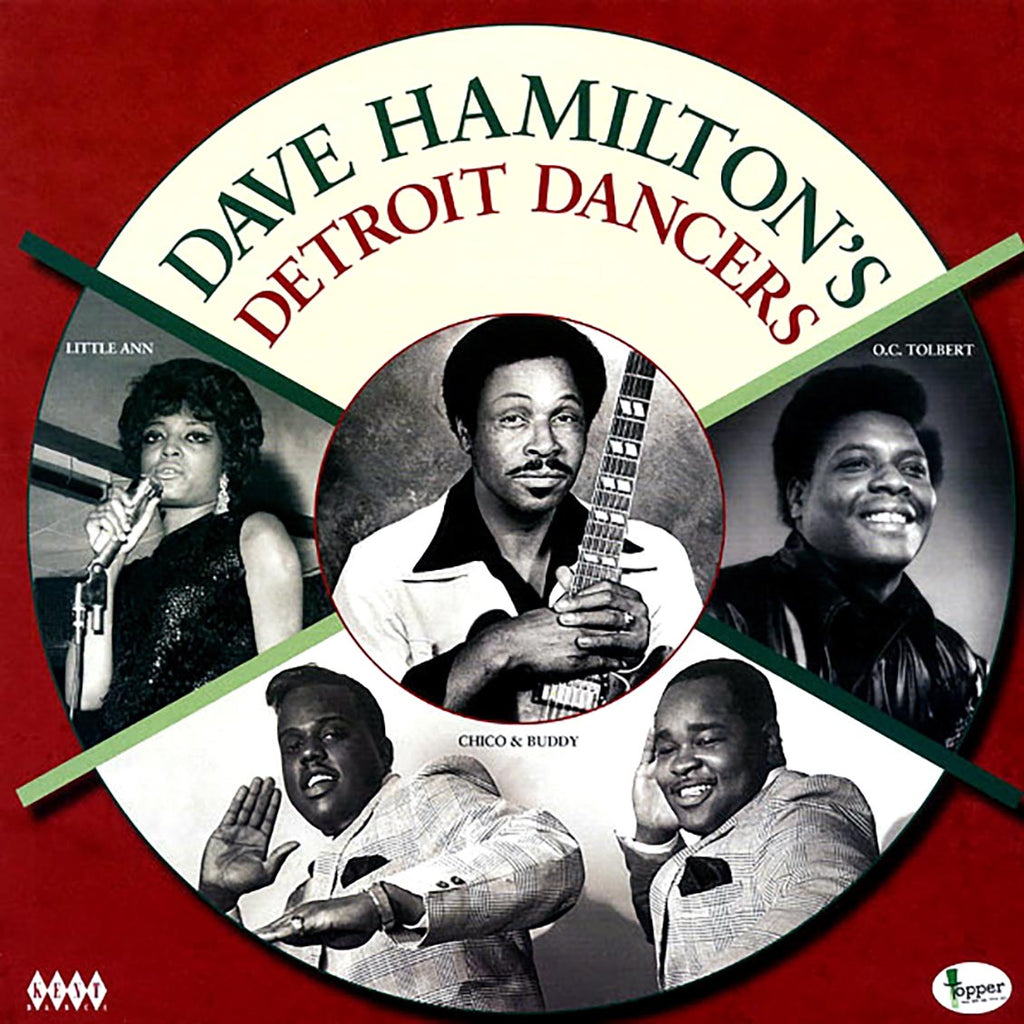 Little Ann, Chico & Buddy, OC Tolbert, Tobi Lake, etc. - Dave Hamilton's Detroit Dancers vinyl LP front cover