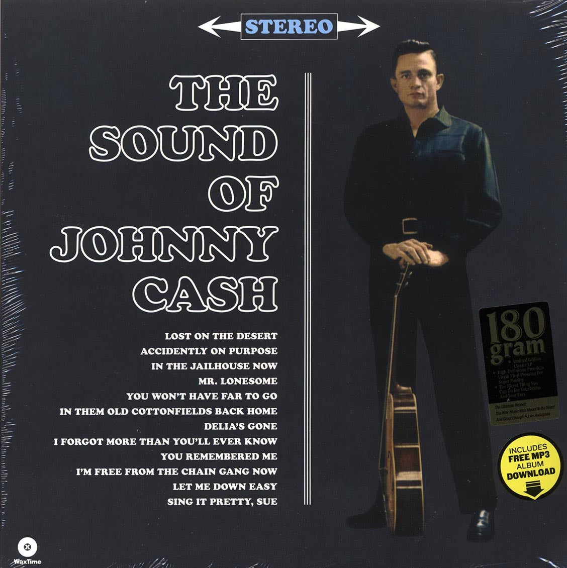 Johnny Cash - The Sound Of Johnny Cash (+2 bonus tracks) (ltd. ed.) (180g) vinyl LP front cover