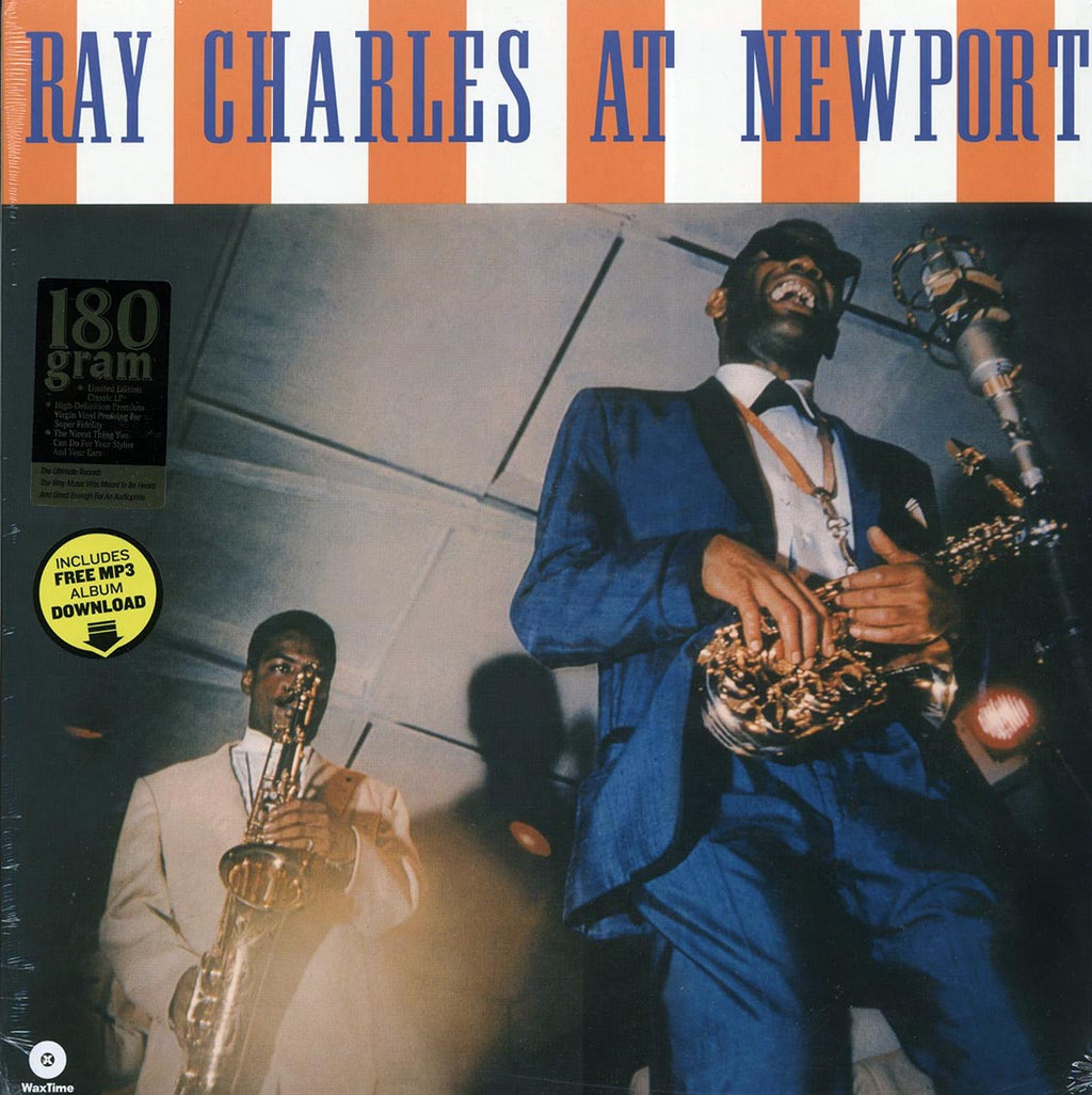 Ray Charles - At Newport (+2 bonus tracks) (ltd. ed.) (180g) vinyl LP front cover