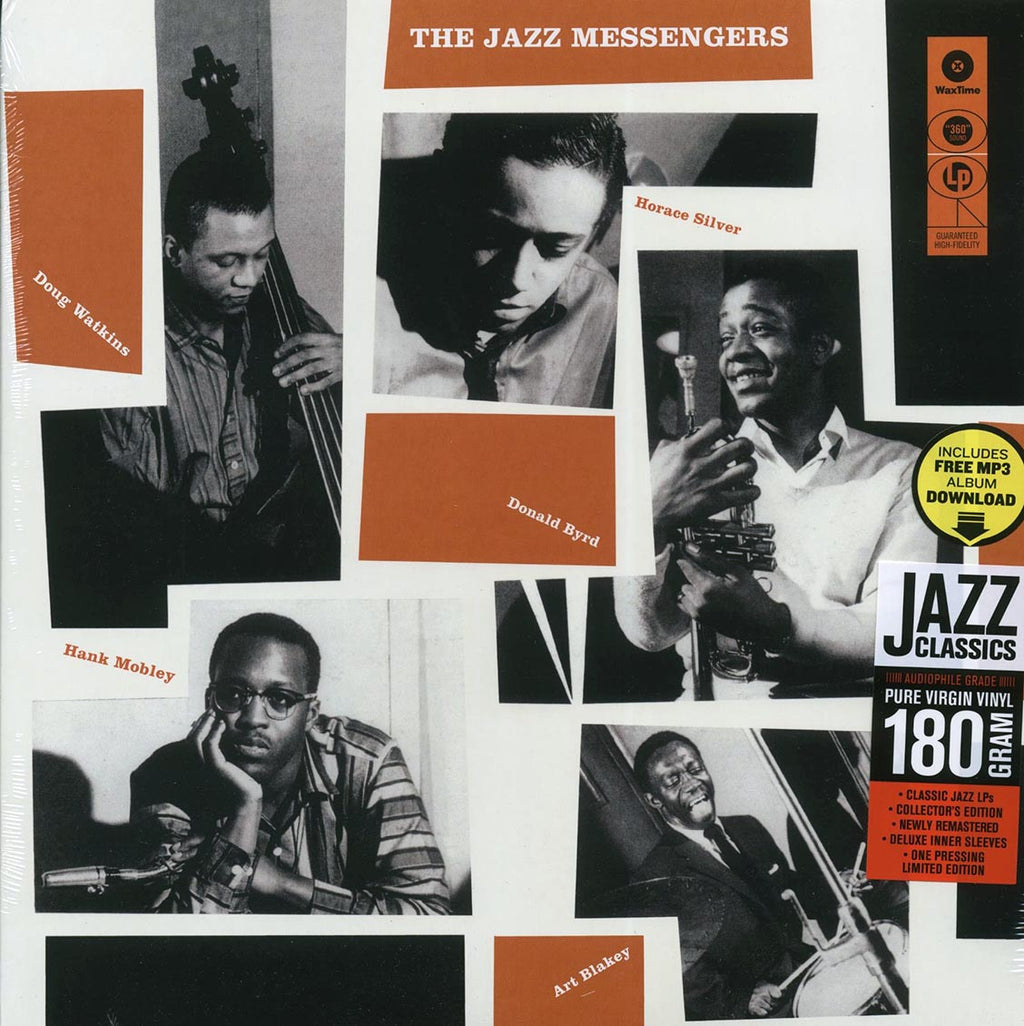 Art Blakey & The Jazz Messengers - The Jazz Messengers (+bonus track) (ltd. ed.) (180g) vinyl LP front cover