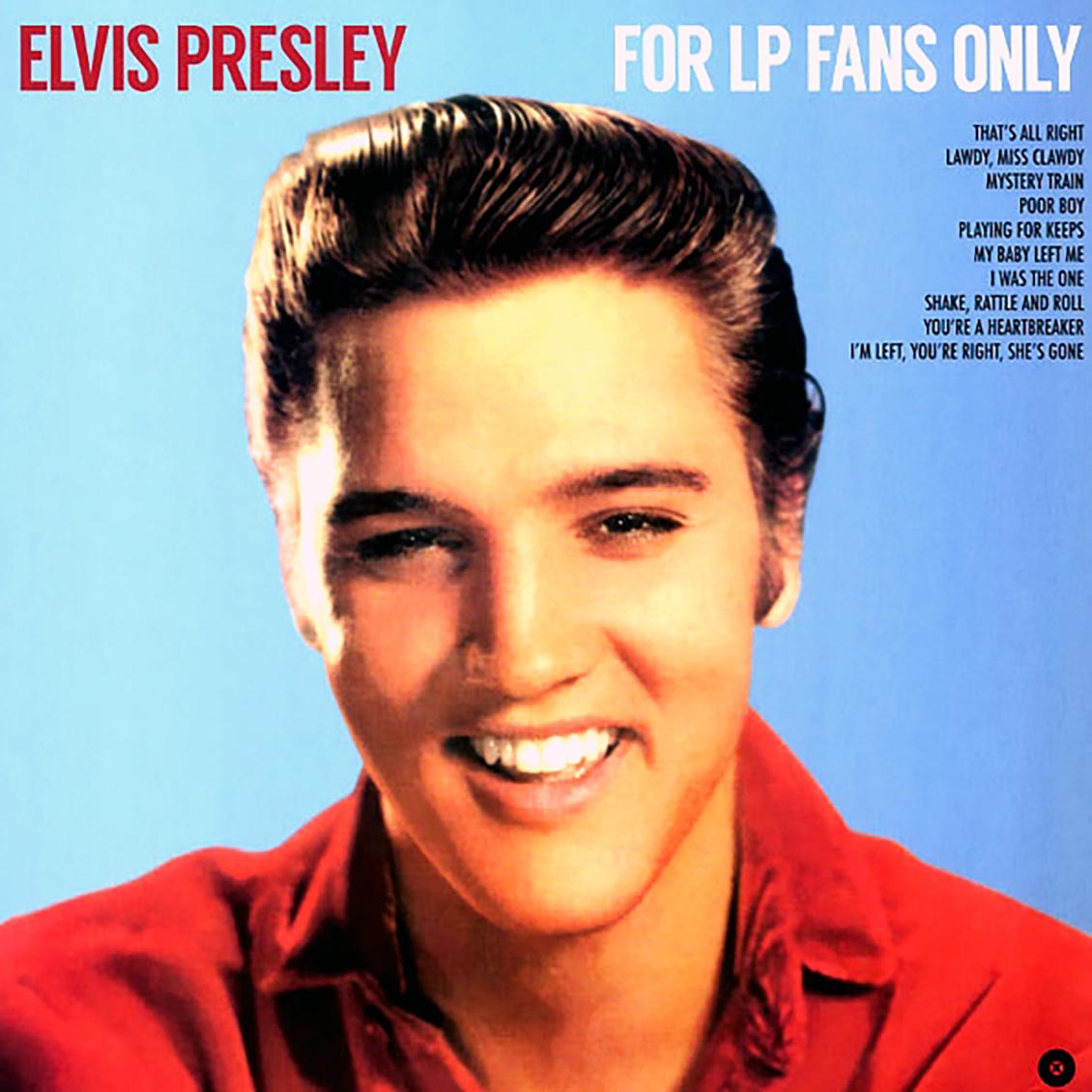 Elvis Presley - For LP Fans Only (+4 bonus tracks) (ltd. ed.) (180g) vinyl LP front cover