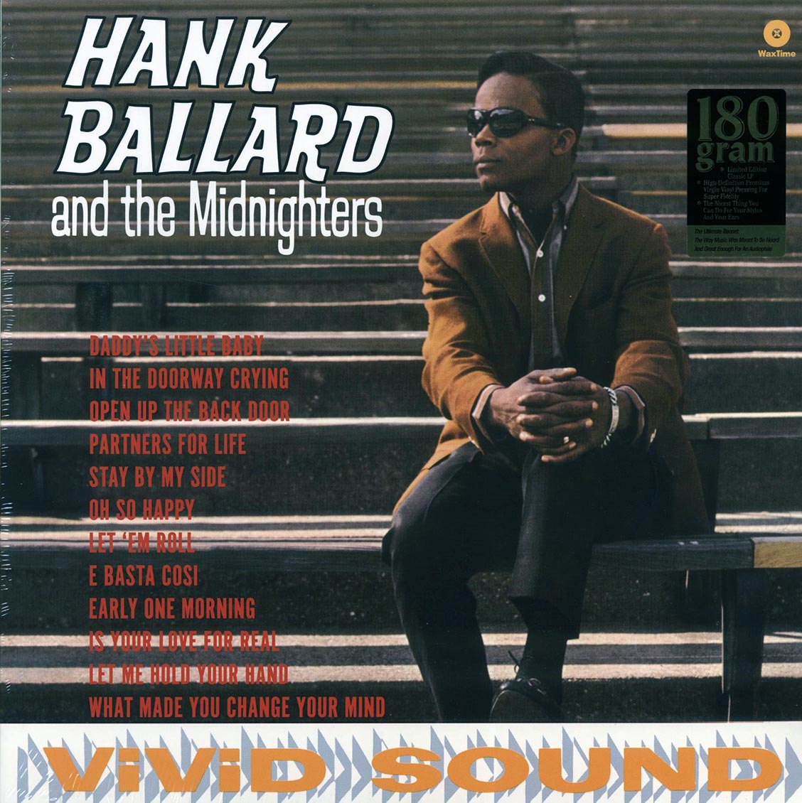 Hank Ballard & The Midnighters - Hank Ballard & The Midnighters & The Midnighters (+2 bonus tracks) (ltd. ed.) (180g) vinyl LP front cover