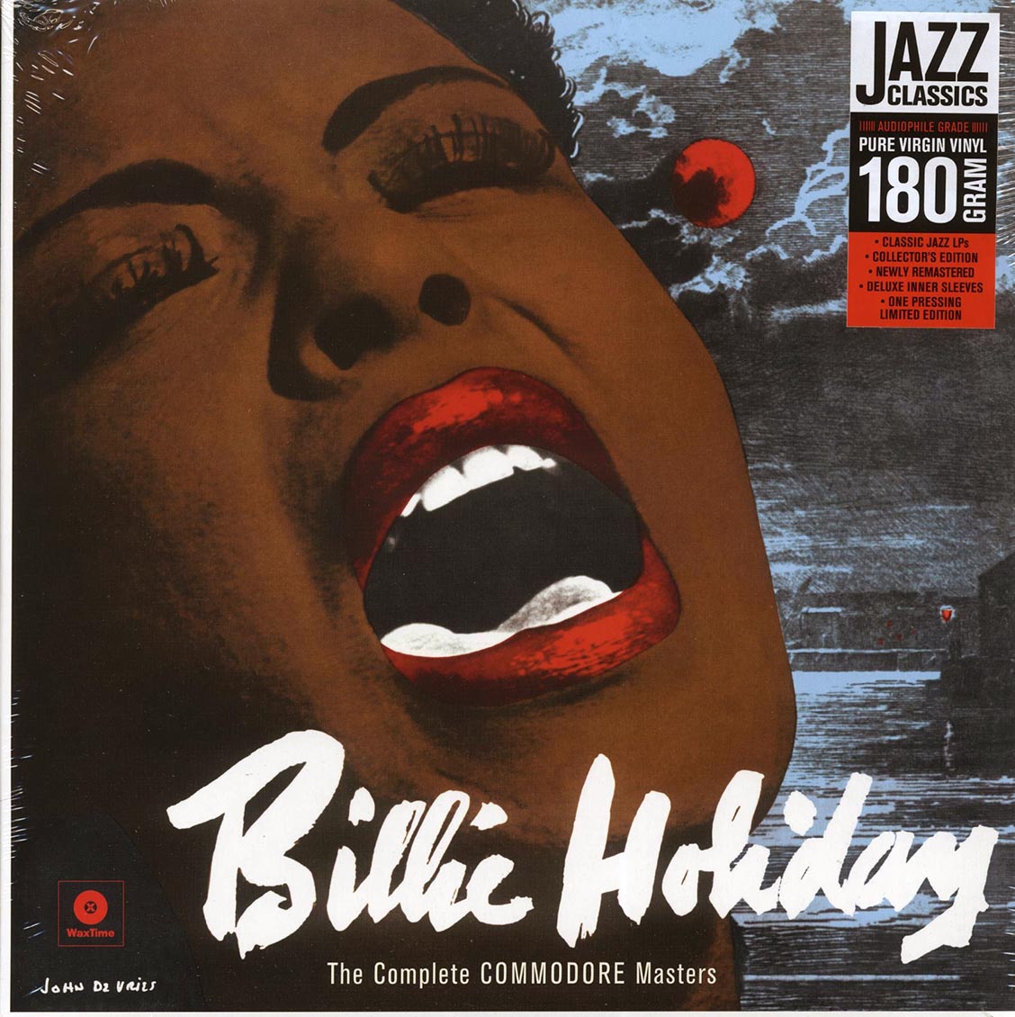 Billie Holiday - The Complete Commodore Masters (ltd. ed.) (180g) vinyl LP front cover