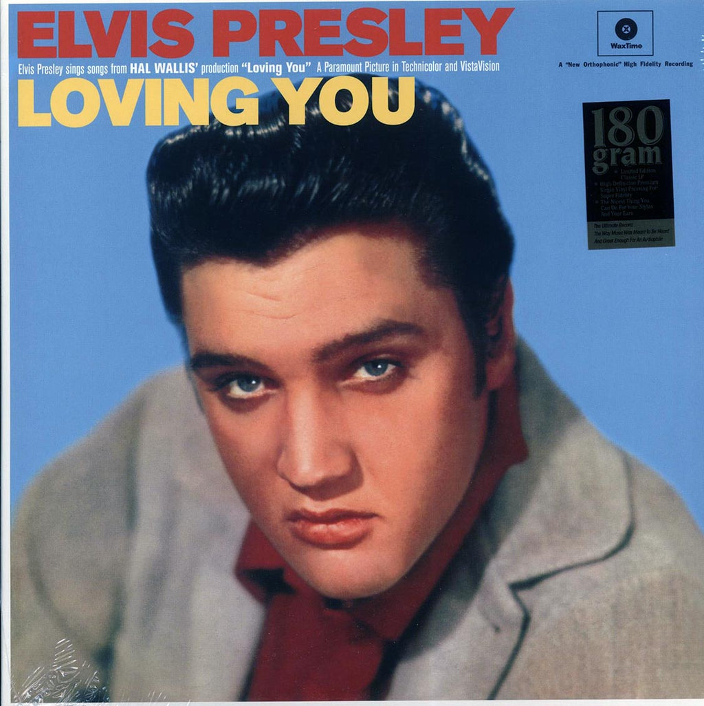 Elvis Presley - Loving You (+2 bonus tracks) (ltd. ed.) (180g) vinyl LP front cover