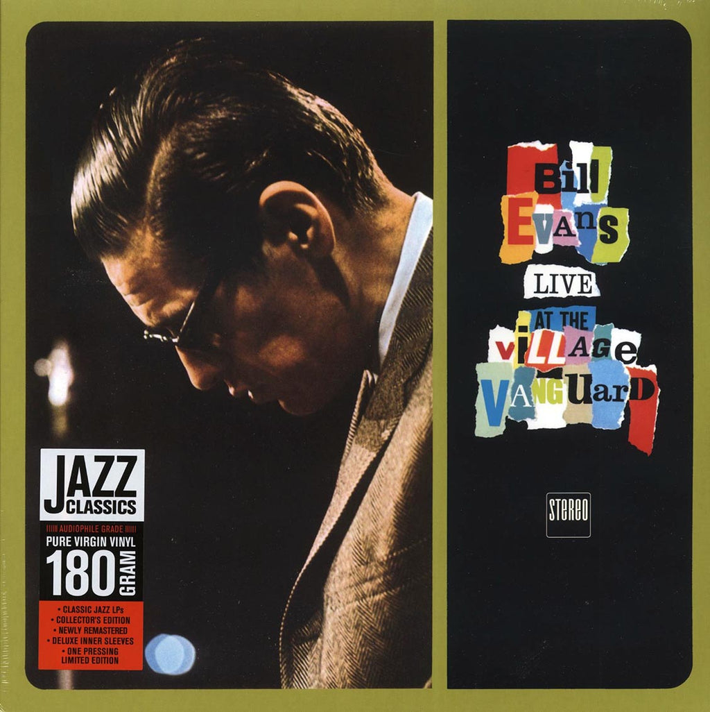Bill Evans - Live At The Village Vanguard (ltd. ed.) (180g) (remastered) vinyl LP front cover