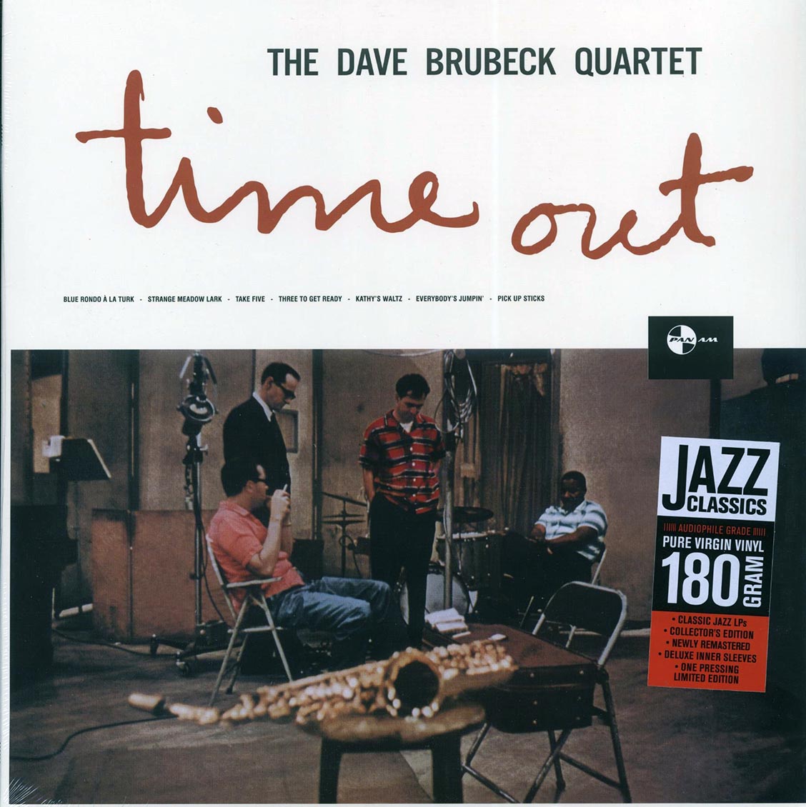 Dave Brubeck Quartet - Time Out (ltd. ed.) (180g) vinyl LP front cover