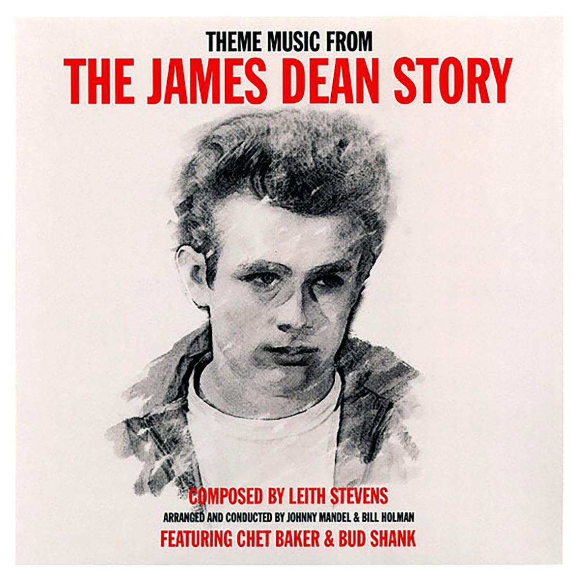 Various - Theme Music From The James Dean Story (180g) vinyl LP front cover