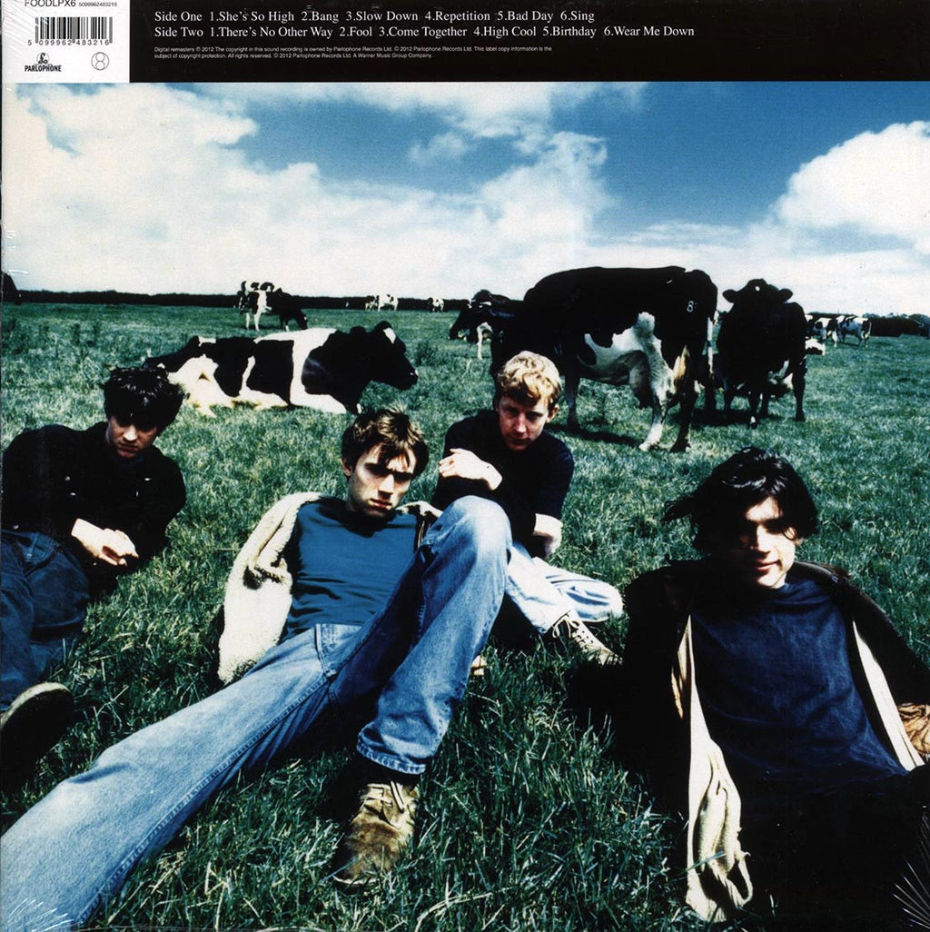 Blur - Leisure (180g) vinyl LP back cover