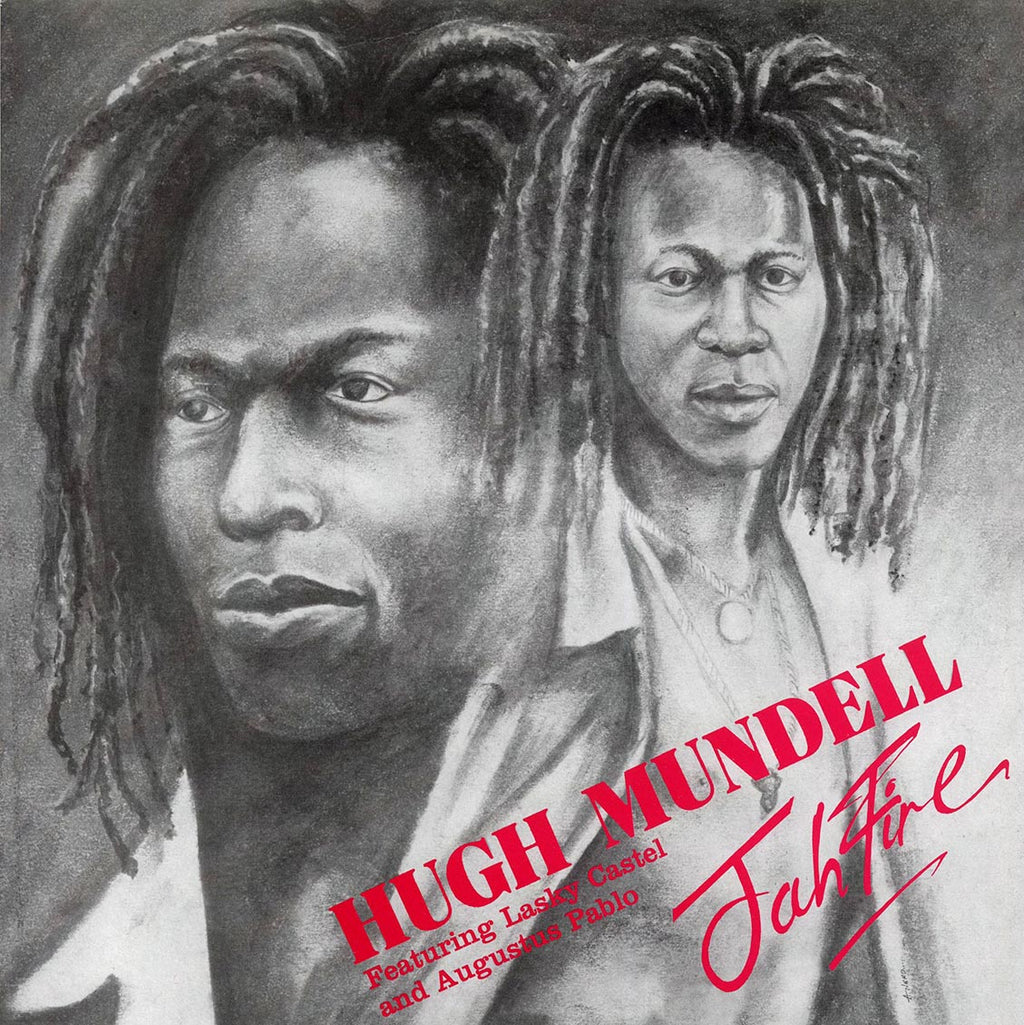 Hugh Mundell, Lacksley Castell, Augustus Pablo - Jah Fire vinyl LP front cover