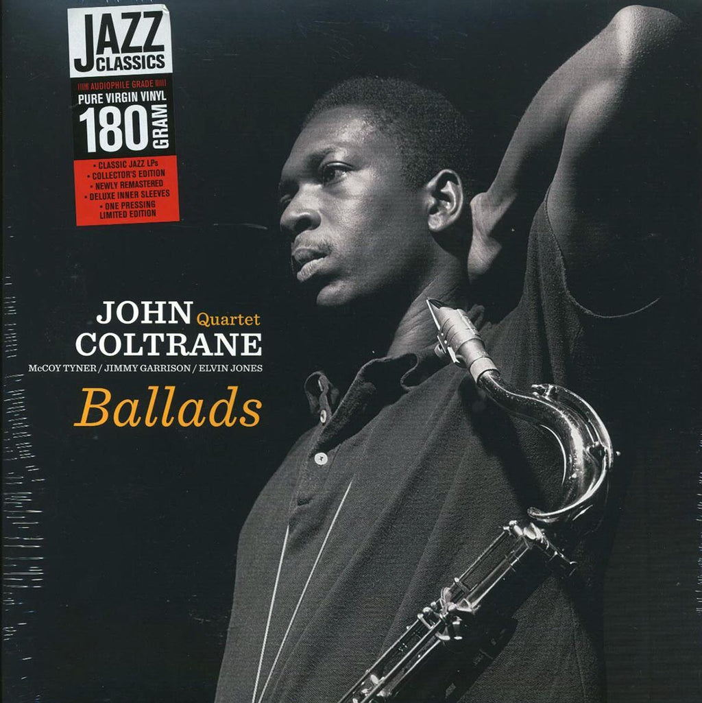 John Coltrane Quartet - Ballads (+2 bonus tracks) (ltd. ed.) (180g) vinyl LP front cover