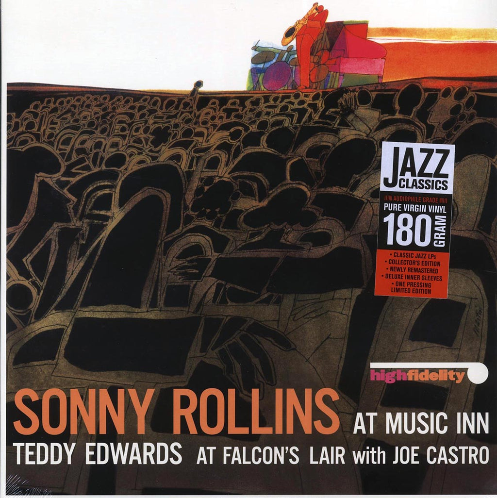 Sonny Rollins - At Music Inn (ltd. ed.) (180g) vinyl LP front cover