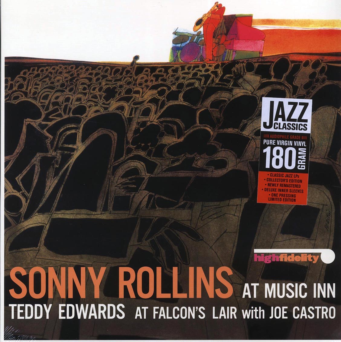 Sonny Rollins - At Music Inn (ltd. ed.) (180g) vinyl LP front cover