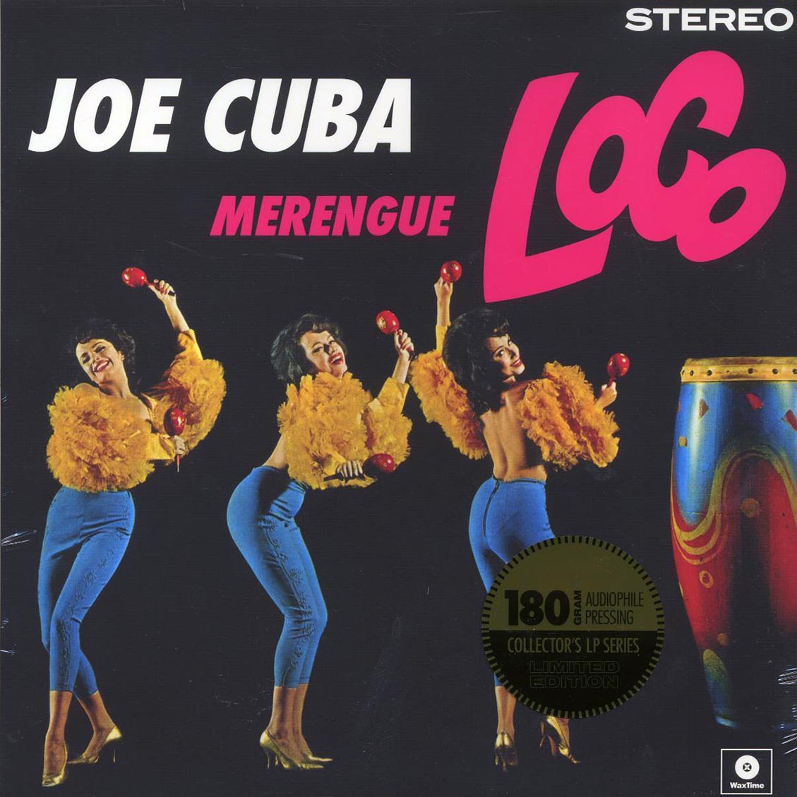 Joe Cuba - Merengue Loco (ltd. ed.) (180g) vinyl LP front cover