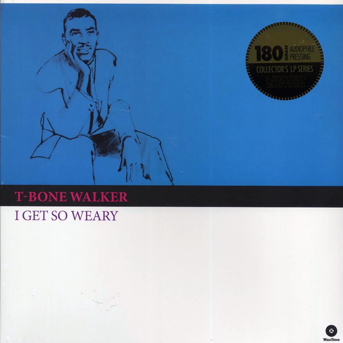 T-Bone Walker - I Get So Weary (ltd. ed.) (180g) vinyl LP front cover