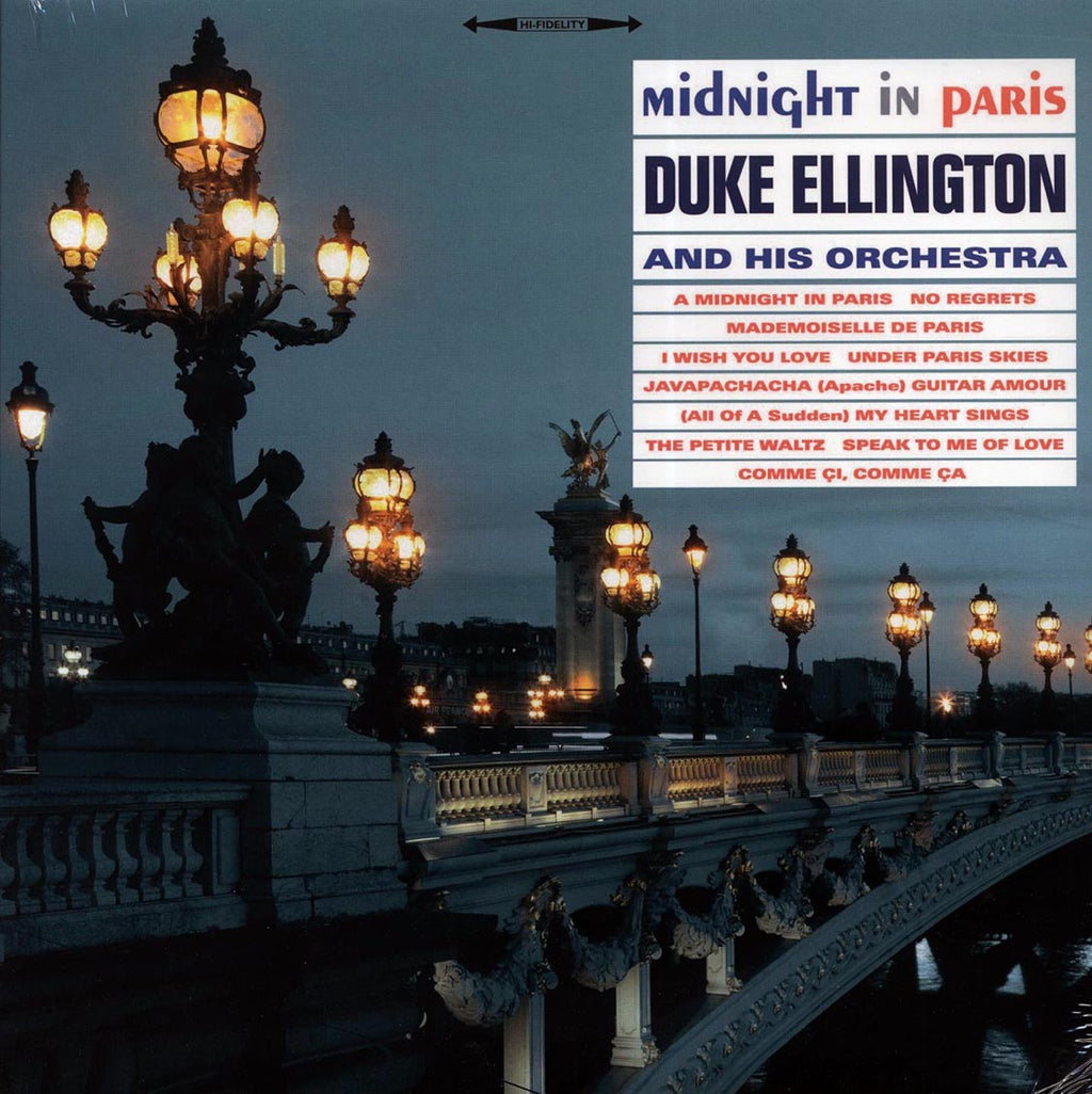 Duke Ellington - Midnight In Paris (180g) vinyl LP front cover
