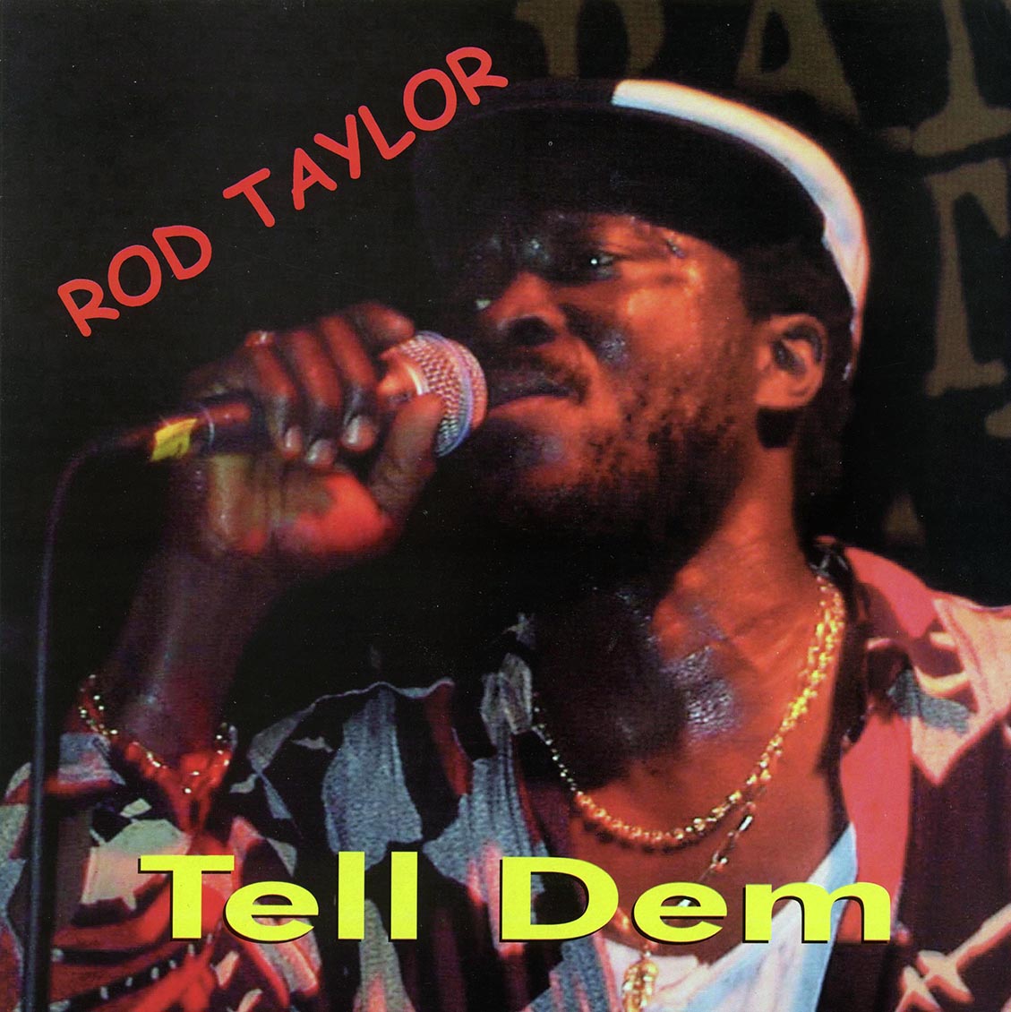 Rod Taylor - Tell Dem (1999 FIRST PRESS) (orig. press) vinyl LP front cover