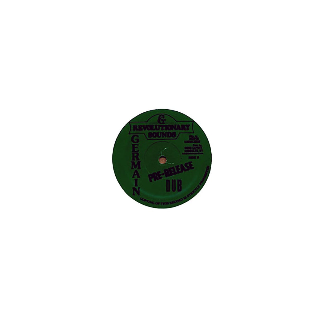 Sly & Robbie, Maxie, Etc. - Pre-Release Dub (silkscreen) vinyl LP back cover