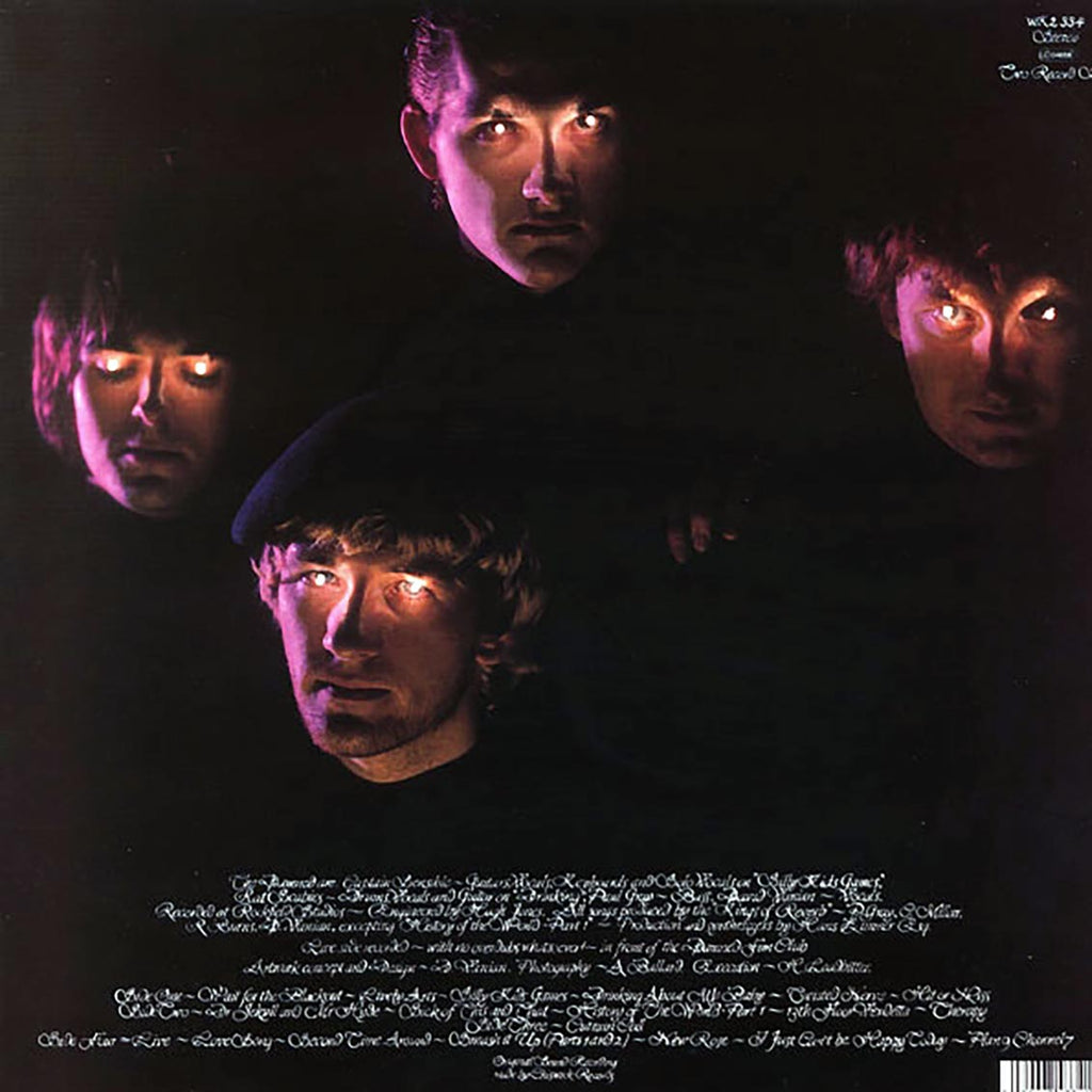 The Damned - The Black Album (2xLP) (180g) vinyl LP back cover