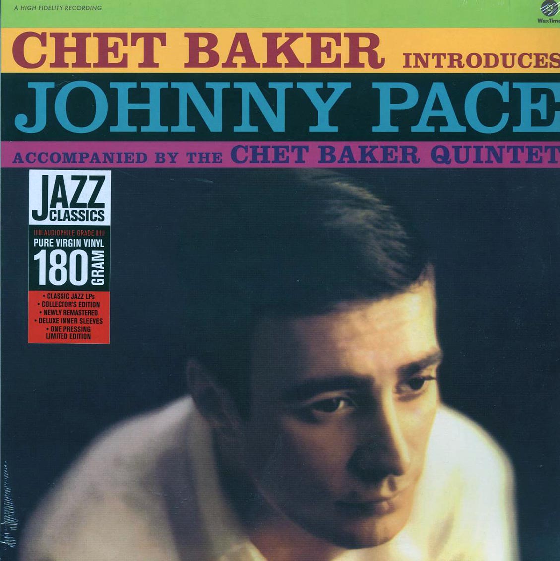 Chet Baker - Chet Baker Introduces Johnny Pace Accompanied By Chet Baker Quintet (ltd. ed.) (180g) vinyl LP front cover