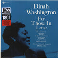 Dinah Washington - For Those In Love (+2 bonus tracks) (ltd. ed.) (180g) (remastered) vinyl LP front cover